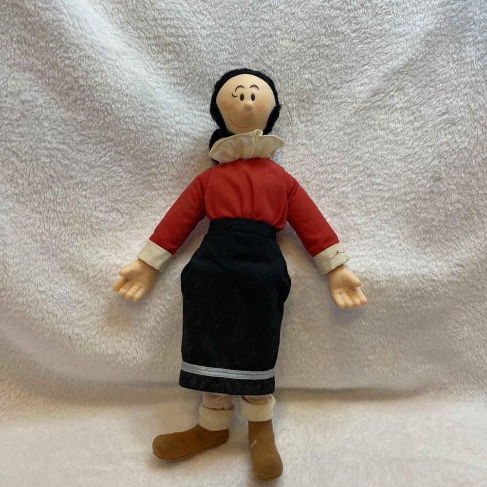 Vintage 1985 Popeye Olive Oyl Figure 11” Hamilton Gifts